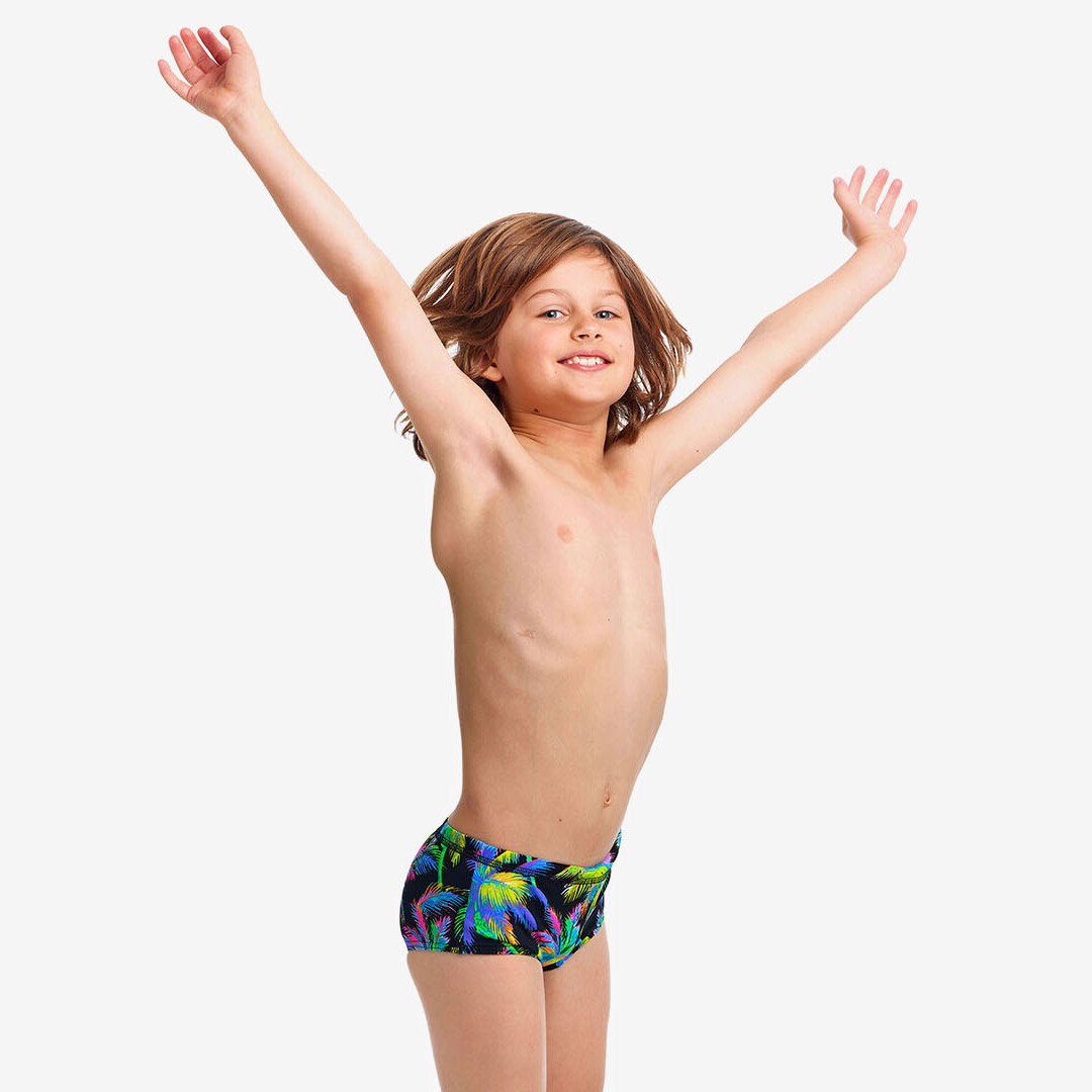 Slip copii Toddler Printed Funky Trunks - Paradise Please