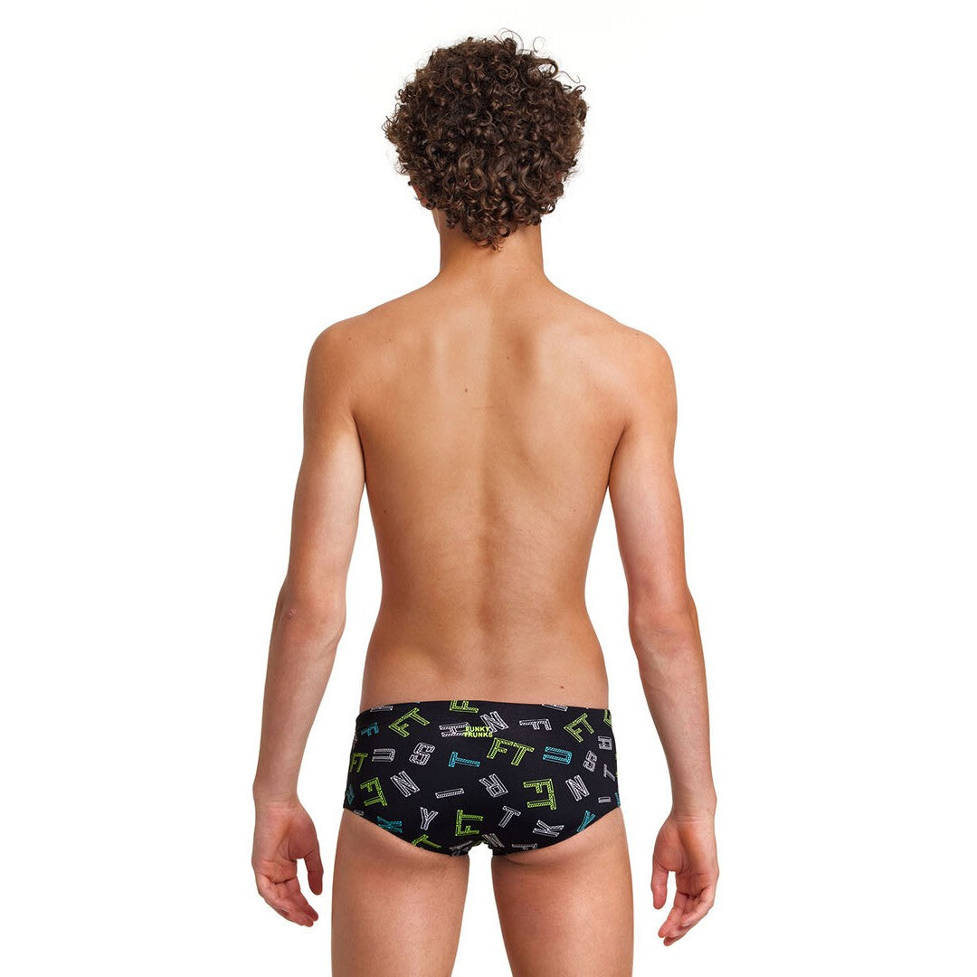 Slipi băieți Funky Trunks Sidewinder - FTed