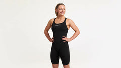 Costum înot Femei Funkita Fast Legs - Still Black