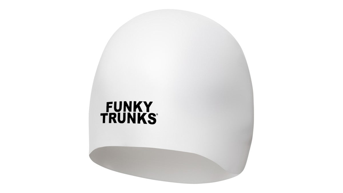 Cască silicon Funky Trunks - Still White