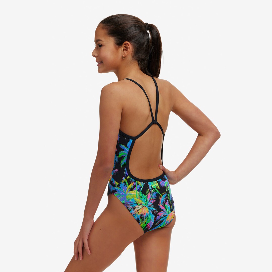 Costum înot Fete Funkita Single Strap One Piece - Paradise Please