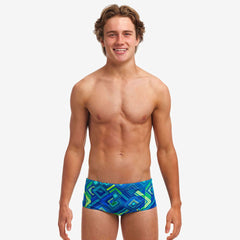 Slipi băieți Funky Trunks Sidewinder - Help Me Rhombus