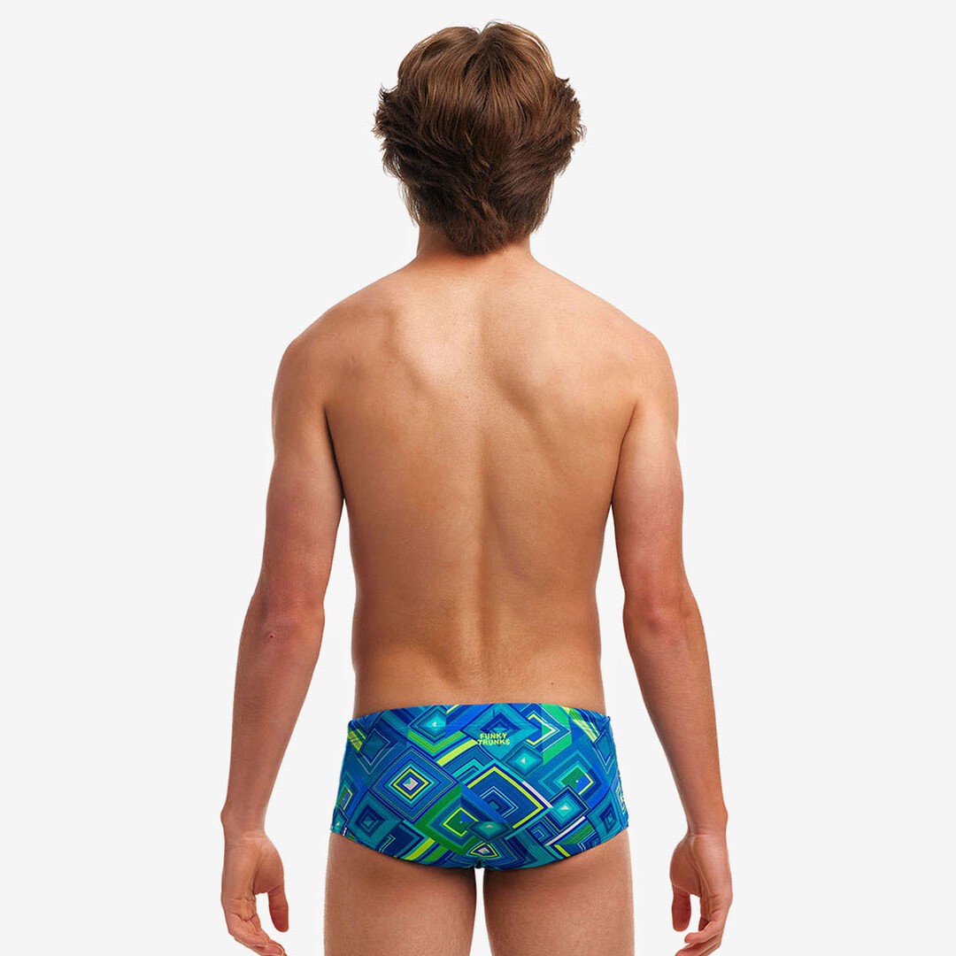 Slipi băieți Funky Trunks Sidewinder - Help Me Rhombus