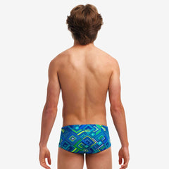 Slipi băieți Funky Trunks Sidewinder - Help Me Rhombus