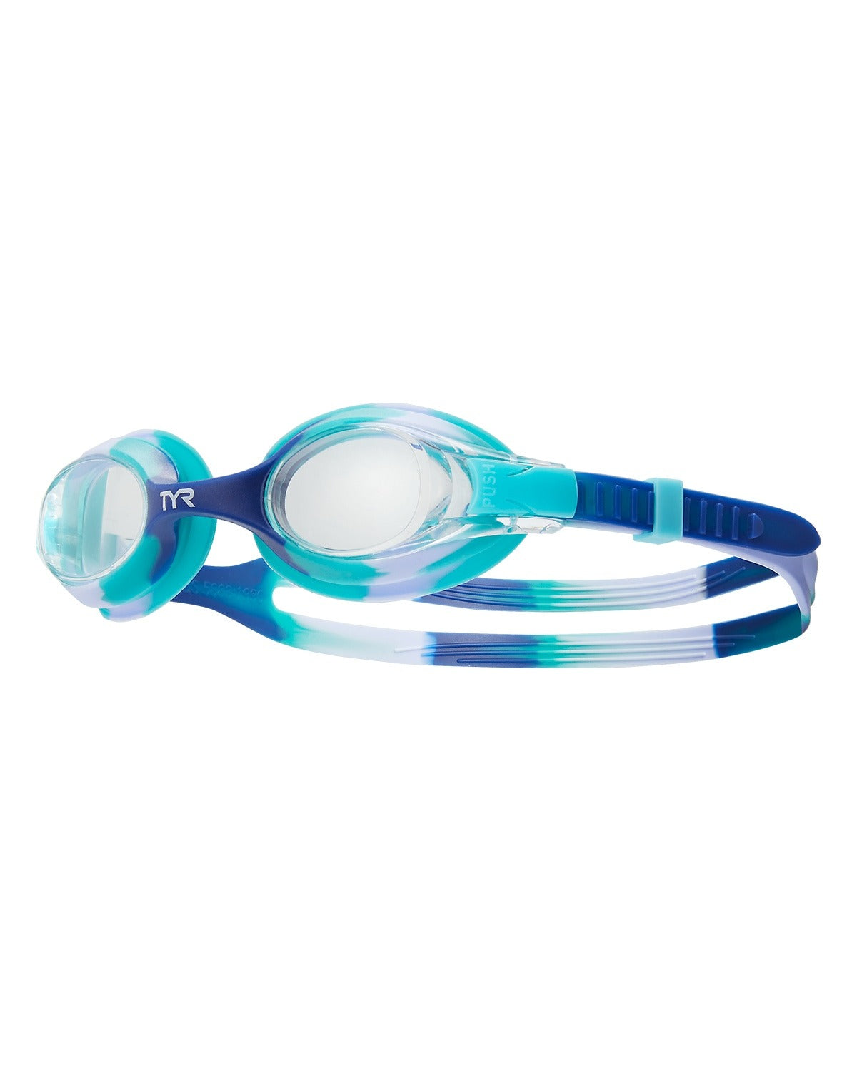 Ochelari înot copii TYR Swimple Goggles Tye Dye- Albastru/Mov