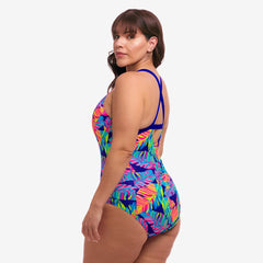 Costum înot Femei Funkita Brace Me Back One Piece - Leaving Today