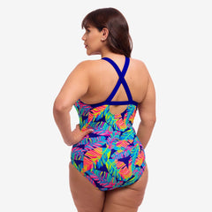 Costum înot Femei Funkita Brace Me Back One Piece - Leaving Today
