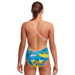 Costum înot Femei Funkita Single Strap One Piece - Summer Bay