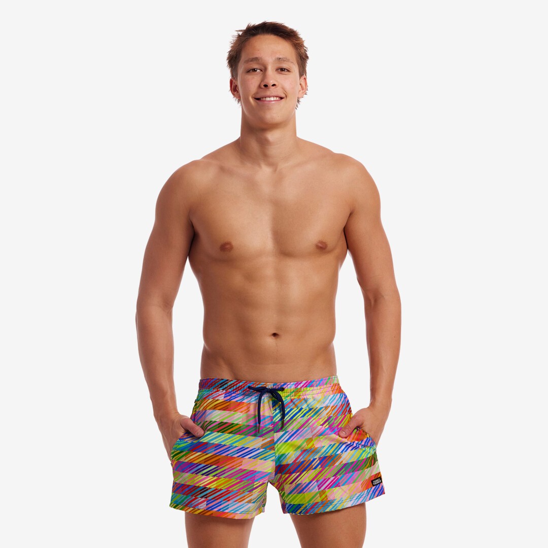 Shorty Shorts Short Bărbați Funky Trunks - Static Stack