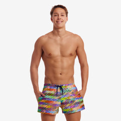 Shorty Shorts Short Bărbați Funky Trunks - Static Stack