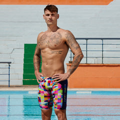 Jammer Antrenament Barbati Funky Trunks - On The Grid