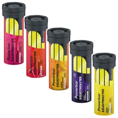 Powerbar - pastile efervescente hidratare și mineralizare 5 Electrolytes - raspberry 10x4.2gr