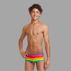 Slipi băieți Funky Trunks Sidewinder - Rainbow Racer