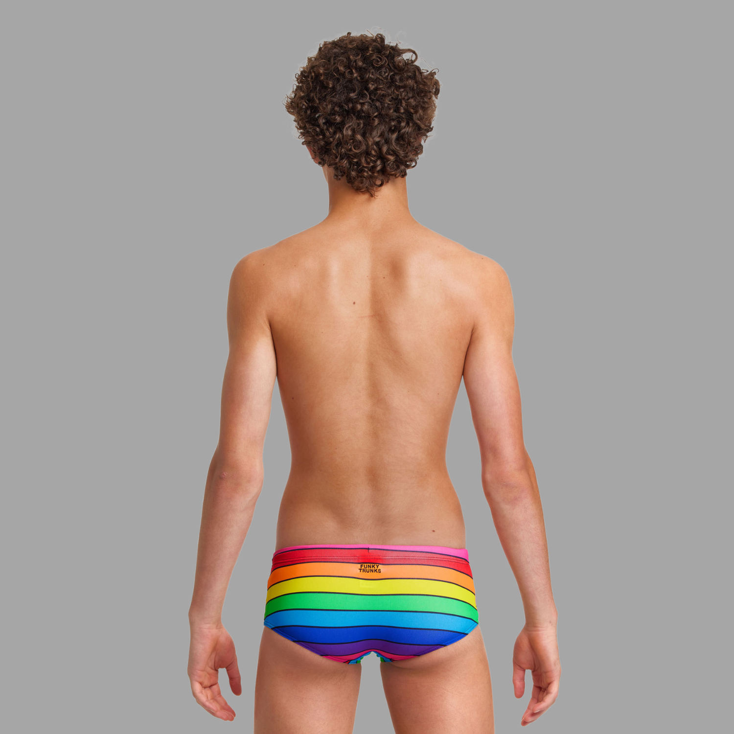Slipi băieți Funky Trunks Sidewinder - Rainbow Racer