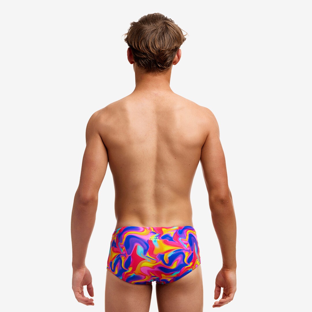 Slipi băieți Funky Trunks Sidewinder - Summer Swirl