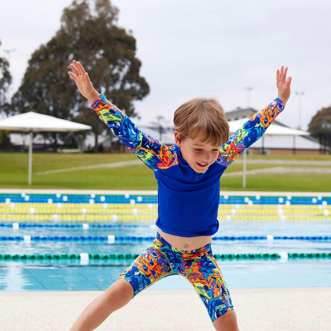 Jammer copii Funky Trunks Miniman - Mixed Mess