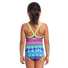 Costum înot Copii Funkita Printed One Piece - Kris Kringle