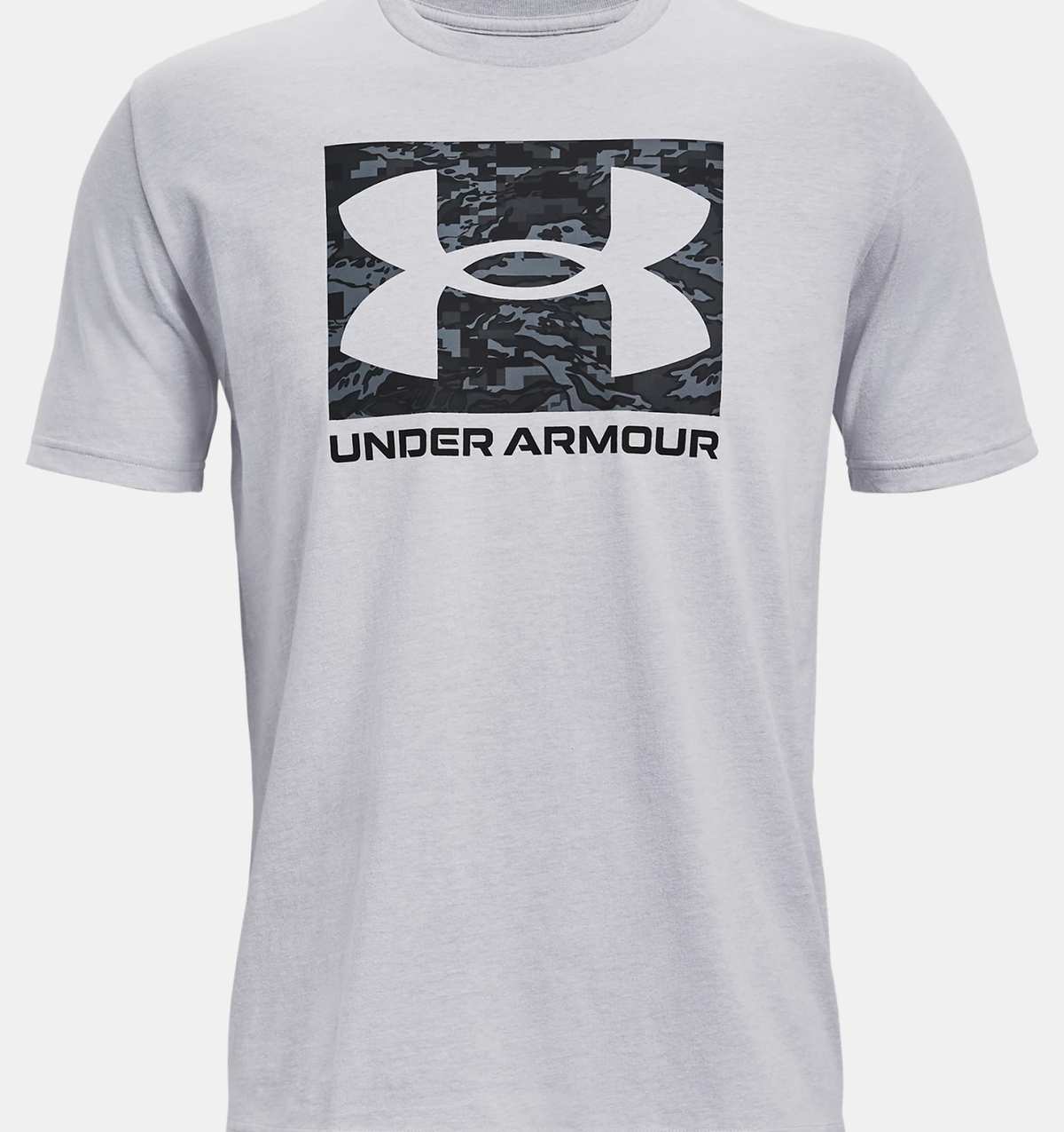 Tricou Barbati ABC CAMO BOXED LOGO SS Under Armour (gri)