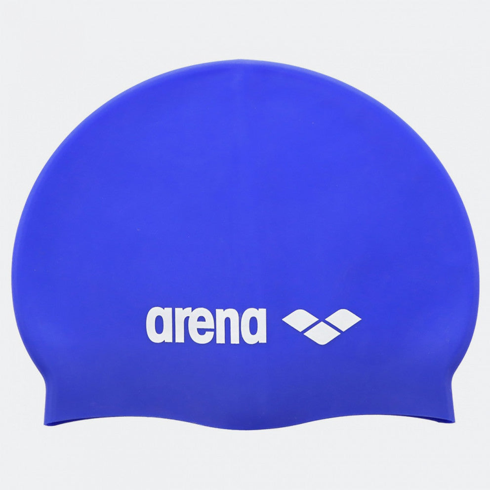 Cască înot Arena Universală din silicon (Albastru Regal)