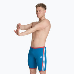 Jammer antrenament bărbați Arena Swim Solid (Blue Cosmo/Astro Red)