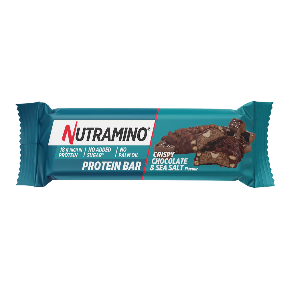 Baton proteic Nutramino "Crispy Chocolate & Sea Salt"