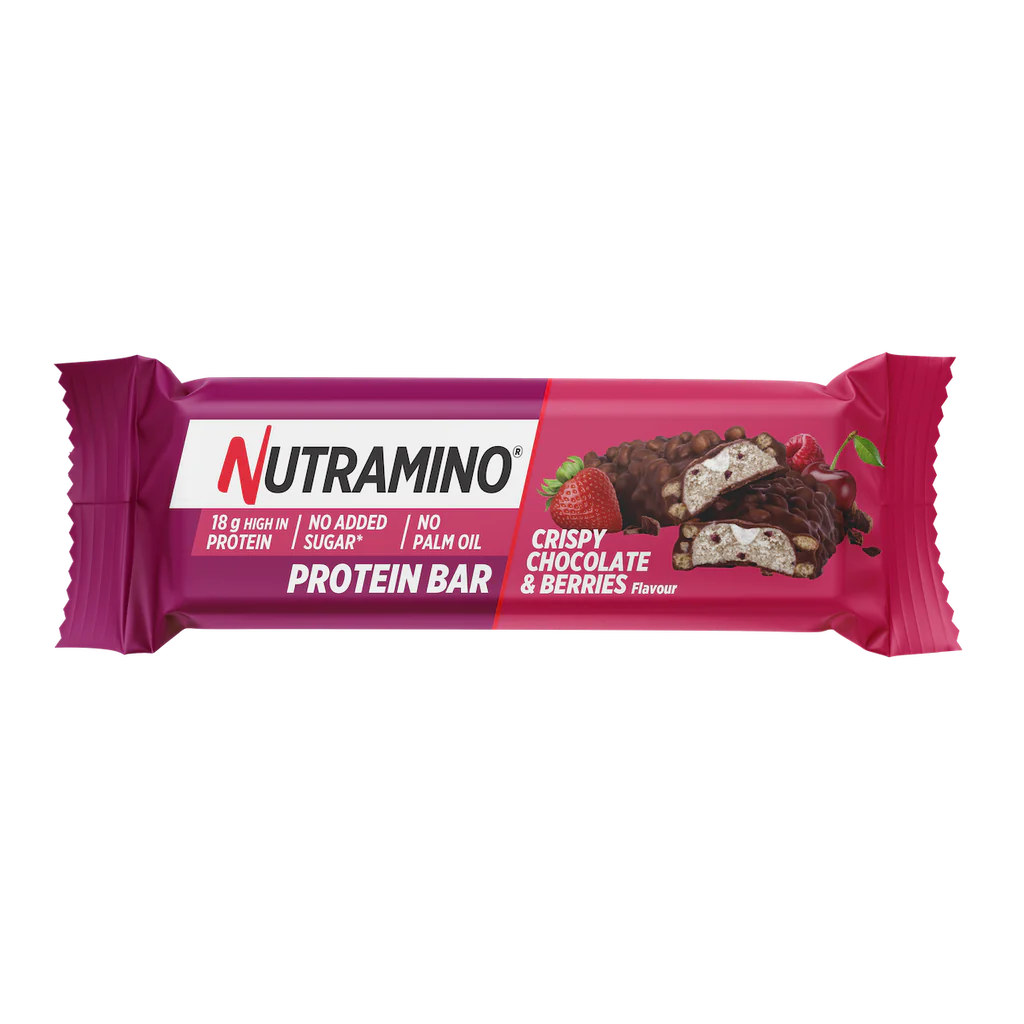 Baton proteic Nutramino "Crsipy Chocolate & Berries"