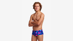 Slip băieți Funky Trunks Sidewinder - Liquid Lights