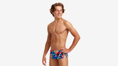 Slip băieți Funky Trunks Sidewinder - Saw Sea
