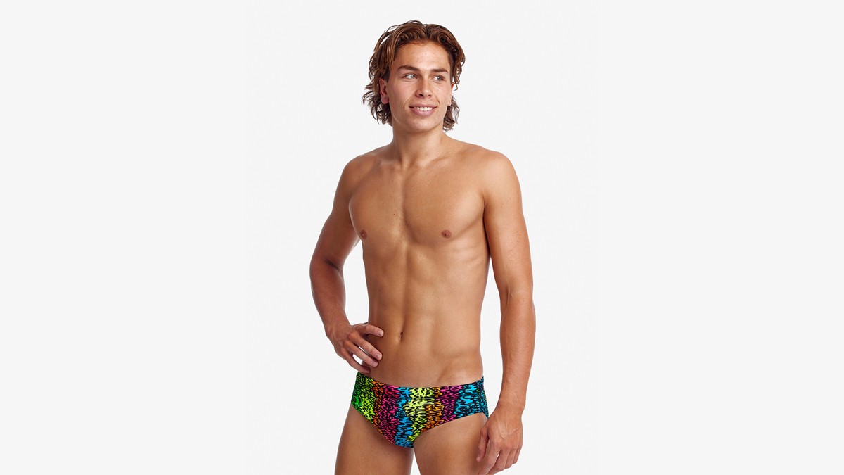Slip bărbați Funky Trunks Eco Classic Briefs - Sunset West