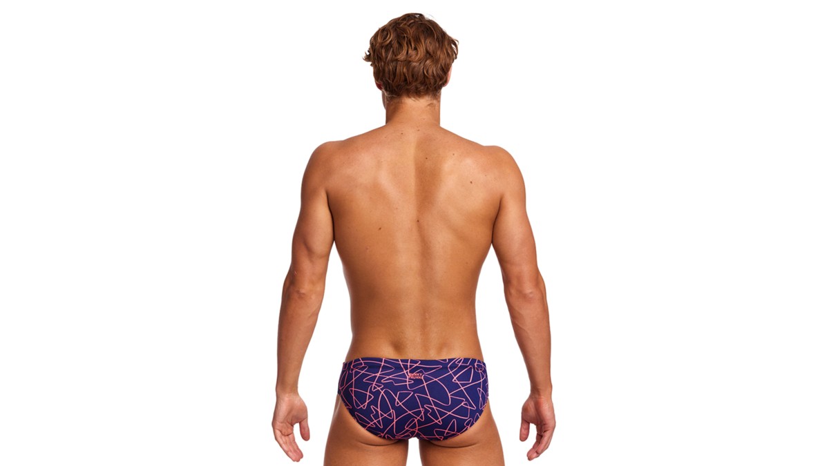 Slip adult Funky Trunks Classic Briefs Serial Texter