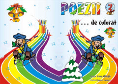 Carte de citit și colorat "Poezii de colorat 2"