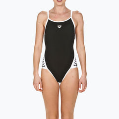 Costum înot femei Arena Team Stripe Super Fly