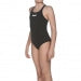 Costum de Inot de Antrenament Fete Arena Solid Swim Pro Black-White