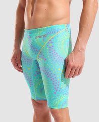 Jammer competiție bărbați Arena Powerskin ST Next Fireflow Seaglass Limited Edition