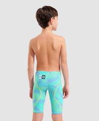 Jammer competiție băieți Arena Powerskin ST Next Fireflow Seaglass Limited Edition