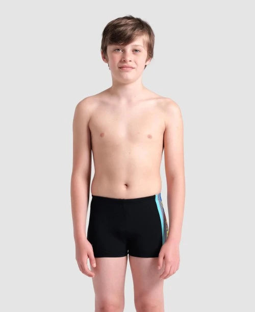 Slip baieti Swim Short Arena Palette - Multi Water-Black