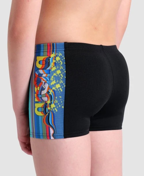Slip baieti Swim Short Arena Palette - Multi Water-Black