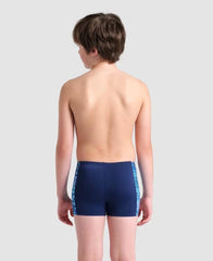 Boxeri băieți Arena Ondulation Swim Short Navy-Multinavy