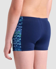 Boxeri băieți Arena Ondulation Swim Short Navy-Multinavy