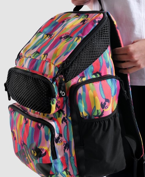 Rucsac Arena One Go Backpack Allover 45L - Tropical Delight