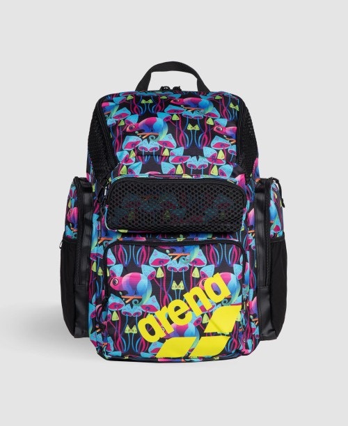 Rucsac Arena One Go Backpack Allover 45L - Multi Chameleons