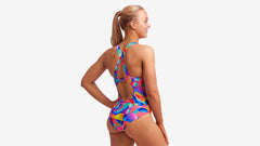 Costum înot Femei Funkita Eclipse One Piece - Radar Rage
