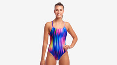 Costum înot Femei Funkita Diamond Back One Piece - Event Horizon