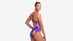 Costum înot Femei Funkita Diamond Back One Piece - Event Horizon