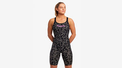 Costum înot Femei Funkita Fast Legs - Texta Mess