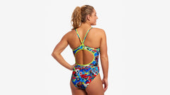 Costum înot Femei Funkita Diamond Back One Piece - Happpy Jack