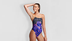 Costum înot Femei Funkita Single Strength One Piece - Leo Luxe