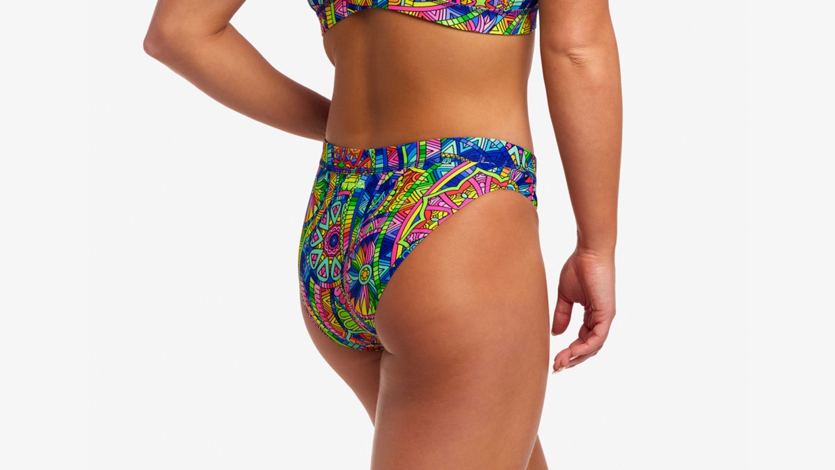 Slip înot Femei Funkita Sports Brief Spin The Bottle
