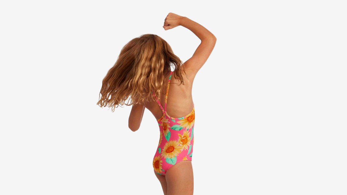 Costum înot Copii Funkita Printed One Piece Cher