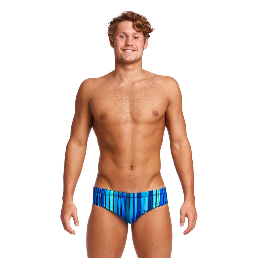 Slip adult Funky Trunks Classic Briefs - Beam Bars